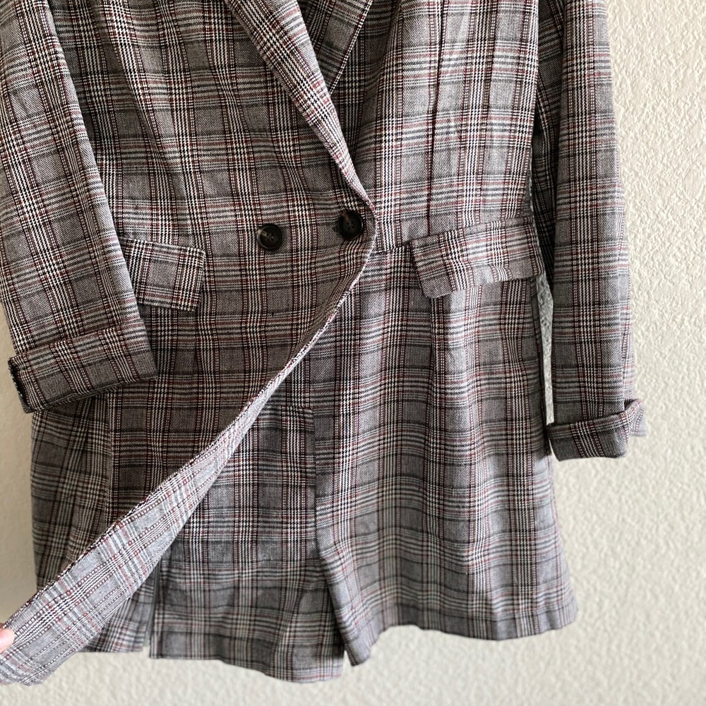 Checked romper - Picture 3 of 4